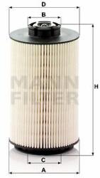 Mann-filter PU1058/1x Filtru combustibil