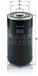 Mann-filter W950/26 Filtru ulei
