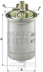 Mann-filter WK841 Filtru combustibil