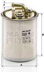 Mann-filter WK842/20 Filtru combustibil