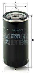 Mann-filter WK845/8 Filtru combustibil