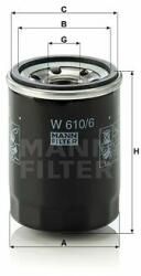 Mann-filter W610/6 Filtru ulei