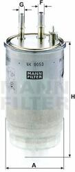 Mann-filter WK9053z Filtru combustibil