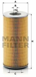 Mann-filter H12110/2x Filtru ulei