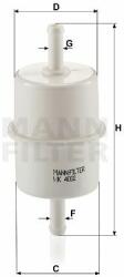 Mann-filter WK4002 Filtru combustibil