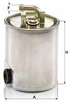 Mann-filter WK842/19 Filtru combustibil