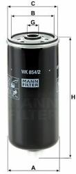 Mann-filter WK854/2 Filtru combustibil