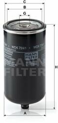 Mann-filter WDK724/1 Filtru combustibil