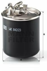 Mann-filter WK842/23x Filtru combustibil