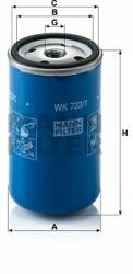 Mann-filter WK723/1 Filtru combustibil