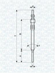 Magneti Marelli MAGNETTI MARELLI 062900090304 Bujie incandescenta
