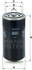 Mann-filter WK950/21 Filtru combustibil