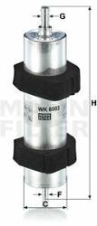 Mann-filter WK6003 Filtru combustibil