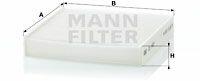 Mann-filter CU1827 Filtru, aer habitaclu