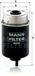 Mann-filter WK8173 Filtru combustibil