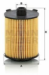 Mann-filter HU8014z Filtru ulei