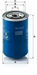 Mann-filter WK940/12 Filtru combustibil