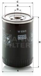 Mann-filter W936/5 Filtru ulei