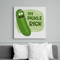 printfashion Pickle Rick - Vászonkép - Fehér (13401117)