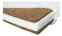 BabyNeeds - Saltea pentru copii Cocos Confort II, 120x60x12 cm (DANKOM212CM) Saltea bebelusi