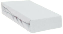 Qmini - Cearceaf impermeabil cu elastic, Pentru patut 120x60 cm, Din jerseu, Grey (QM_SHEET_WP_Grey)