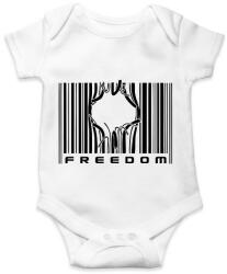 printfashion Freedom - Baba Body - Fehér (12578634)