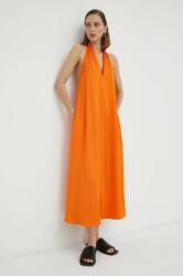 Samsøe Samsøe ruha narancssárga, mini, harang alakú - narancssárga XS - answear - 71 990 Ft