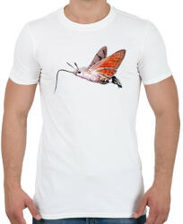 printfashion Kacsafarkú szender - Férfi póló - Fehér (13396573)