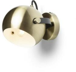 Rendl light studio AGNETA felületre szerelhető szálcsiszolt sárgaréz/fekete 230V E27 40W (R13895) - kontaktor