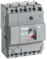 Hager Kompakt megszakító x160, 4P, 32A, 18kA, fix TM kioldóval (HDA033L) (HDA033L)