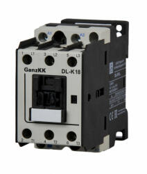 GANZ DL-K18 110 V 50/60 Hz mágneskapcsoló / 18 kW (AC-3, 400V) (630-0002-030-DL) (630-0002-030-DL)