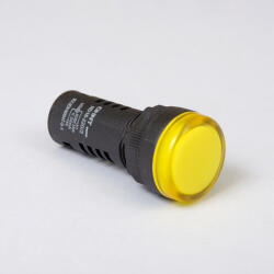 CHINT Lámpa LED-es, komplett, 230V LED-es, sárga (ND16-22B/2) (CH-ND1622DS4BS)