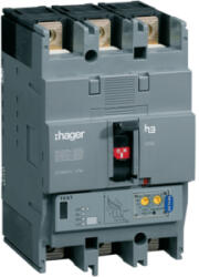 Hager Kompakt megszakító h250, 3P, 250A, 50kA, áll. LSI elektr. kioldóval (HNC250H) (HNC250H)