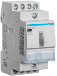 Hager Mágneskapcsoló, 4Z, 25A, 24V AC, I-0-II, moduláris (ERD425) (ERD425)