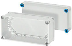 Hensel K 0101 1-es méretű üres Mi típusú szekrény szürke fedéllel (60001037) (60001037)