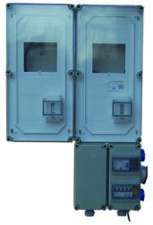 Csatári Plast CSATÁRI PLAST PVT 6060 Á-V KF - 3Fi Kombinált szekrény, 600x900x170mm (CSP 34362202) (CSP34362202)