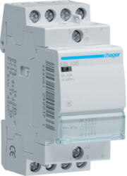Hager Mágneskapcsoló, 4Z, 25A, 12V AC, moduláris (ESL425) (ESL425)