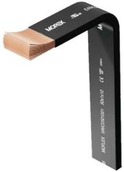 MOREK MOFLEX 32x1x5 Flexibilis szigetelt rézsín, 32x1x5mm, 160mm2, 2m szál (MMC0320501) (MMC0320501)