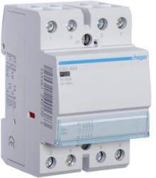 Hager Mágneskapcsoló, 4NY, 63A, 24V AC, moduláris (ESD464) (ESD464)