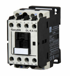 GANZ DL-K4-10 24 V 50/60 Hz mágneskapcsoló / 4 kW (AC-3, 400V) (100-0002-010-DL) (100-0002-010-DL)