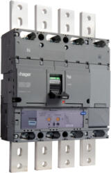 Hager Kompakt megszakító h1000, 4P, 1000A, 70kA, áll. LSI elektr. kioldóval (HEE971H) (HEE971H)
