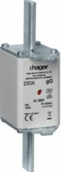Hager NH2C gG 250A 500V Késes biztosító (LNH2250M) (LNH2250M)