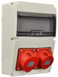 TP Electric Ipari doboz szerelt 220x300 - 1x(5P16A) +1x(5P32A) IP44 (3320-000-5700) (TP-3320-000-5700)
