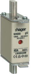 Hager NH000 gG 40A 500V Késes biztosító (LNH0040M) (LNH0040M)
