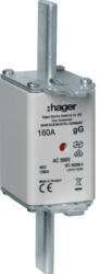 Hager NH2C gG 160A 500V Késes biztosító (LNH2160M) (LNH2160M)