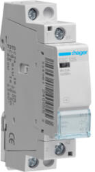 Hager Mágneskapcsoló, 1Z, 25A, 230V AC, moduláris (ESC125) (ESC125)