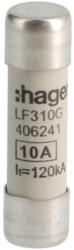 Hager Hengeres olvadóbiztosítóbetét, 10x38 mm, gG, 10 A (LF310G) (LF310G)