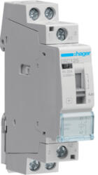 Hager Mágneskapcsoló, 1Z, 25A, 230V AC, I-0-II, moduláris (ERC125) (ERC125)