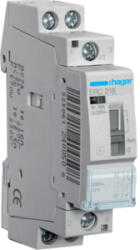Hager Mágneskapcsoló, 1Z+1NY, 16A, 230V AC, I-0-II, moduláris (ERC218) (ERC218)