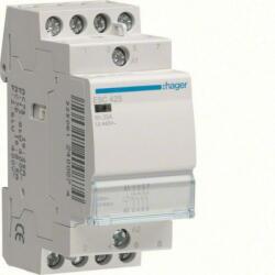 Hager Mágneskapcsoló, 4Z, 25A, 230V AC, moduláris (ESC425) (ESC425)